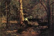 Winslow Homer A Skirmish in the Wilderness oil painting